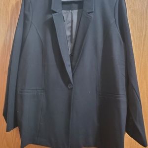 Torrid Black Premium Ponte Tailored Blazer